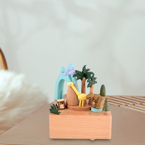 Caja De Música, Centro De Mesa, Manualidades Con Rotación,
