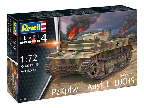 Sd. Kfz. 123 - Pzkpfw Ii Auf. L Luchs - 1/72 Revell 03266