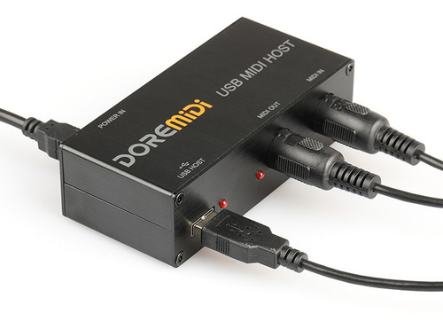 Imagen 3 de 9 de Usb A Midi Host Efector Guitarra Sintetizador Midi Midi