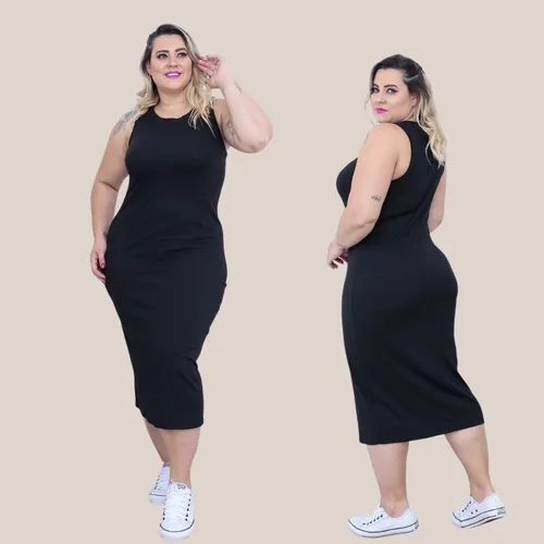 Vestido midi sale tubinho mercado livre