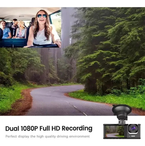 Grabadora De Conducción 1080p Hd Cámara Dashcamer
