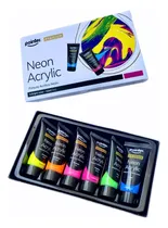 Comprar Set De Pinturas Acrílicas Neon Pointer (6 Colores) 