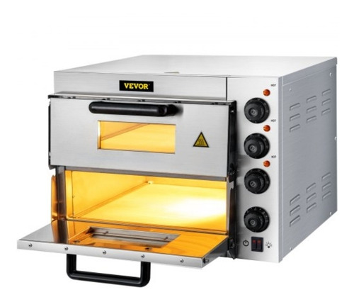 Horno Pizza Doble De Mostrador 14 Pulgadas 1950 Watts 110v