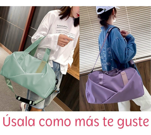 Y Maleta Deportiva Casual Viaje Mochila Morral Moda Cruzado