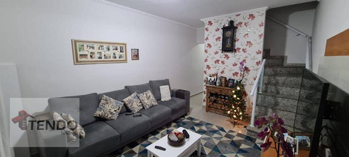 Imagem 3 de 15 de Imob01 - Sobrado 93 M² - Venda - 3 Dormitórios - 1 Suíte - Jardim Alvorada - Santo André/sp - So0454