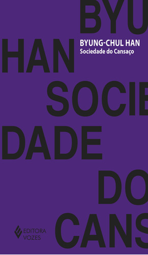 Livro Sociedade Do Cansaço