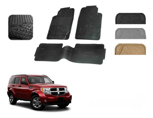 Tapetes 3pz Big Truck Dodge Nitro 2007 A 2012 2013 2014