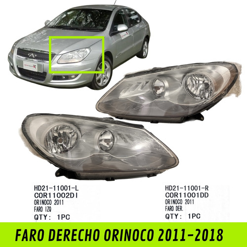 Faro Derecho Orinoco 2011-2018