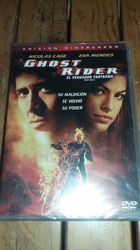 Dvd Original Ghost Rider - Cage Mendes Fonda - Sellada!