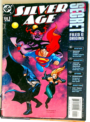 Dc Comics Secret Files And Origins: Silver Age N.1 Jul 2000