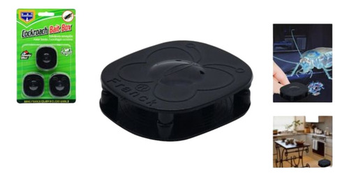 3 Dispositivos Trampa Para Baratas Cucarachas Carnada