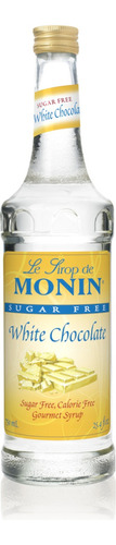 Syrup Monin Chocolate Blanco Premium Sin Azucar 750 Ml