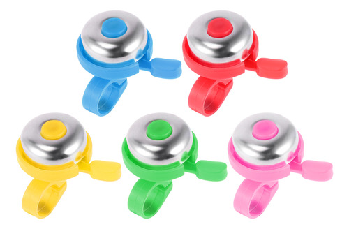 Random Bike Bells, 5 Unidades, Timbre De Bicicleta Para Niño