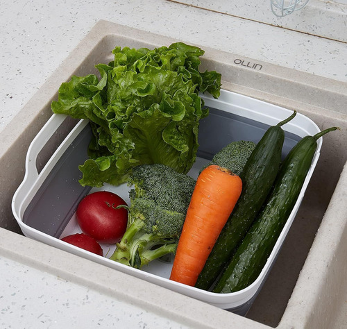 Bandejas De Plato Plegables Zhildchen Para Lavar Platos 9l