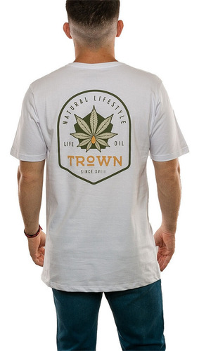 Imagen 1 de 3 de Remera Mistique Trown Fluid Tienda Oficial