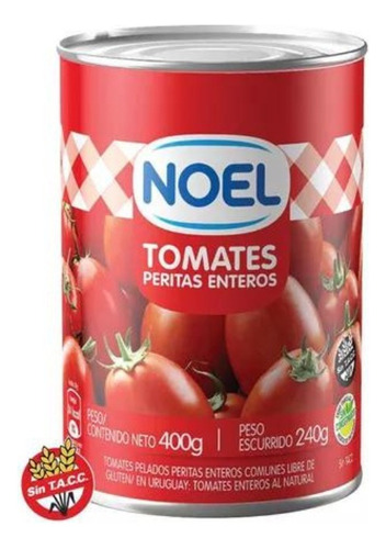 Tomate Perita Entero Noel X 400 Gr