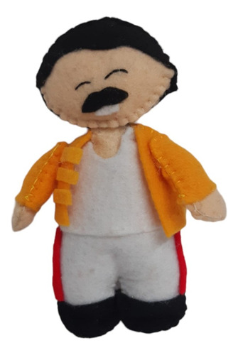 Muñeco Freddie Mercury En Paño Lency