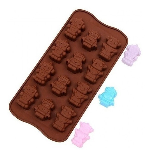 Moldes De Chocolate Robots Moldes Chocolate Silicona Robot 