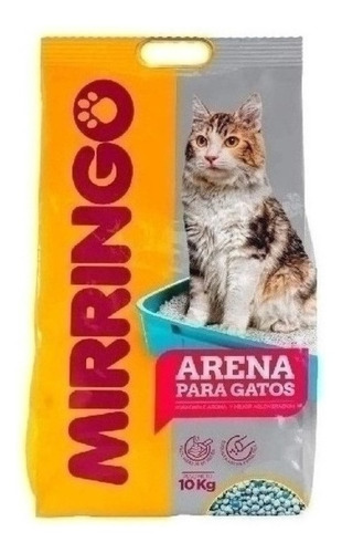 Mirringo Arena Para Gatos 10 Kg