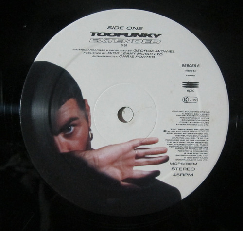 George Michael - Too Funky (u.k.) 1992 (Usado)