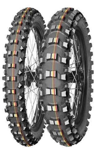 Caucho Mitas 70/100-17 40m Terra Force Mx Sm (raya Roj/ama)