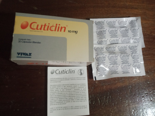 Cuticlin 10mg Cap Blandas