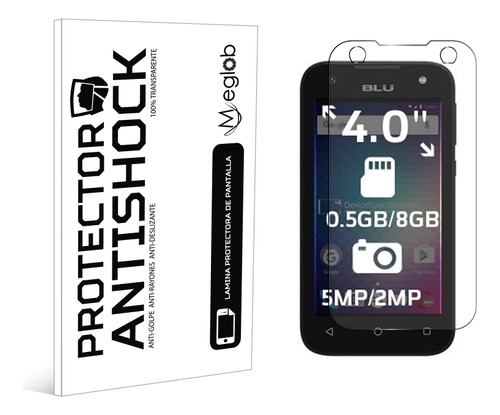 Protector Pantalla Antishock Para Blu Advance A4