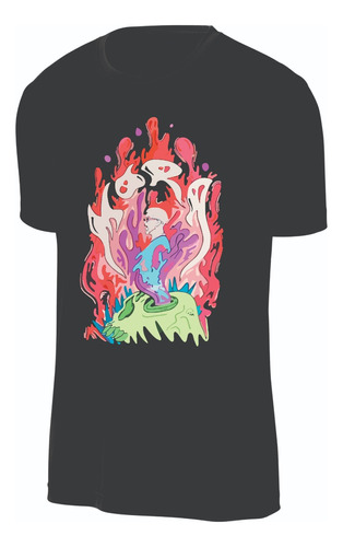 Camisetas Cantante Mora Fuego