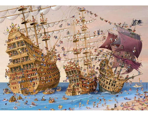 Puzzle 1000 Pzs. Ruyer, Corsair Juego De Mesa