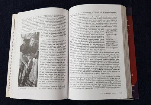 Libro San Lorenzo Querido 100 Años De Pasión (Usado)