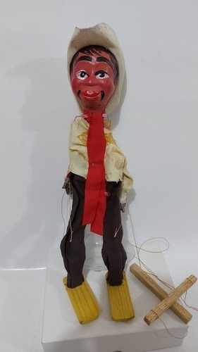 Marioneta Mexicana Bufanda Roja 34cm