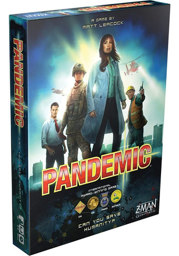 Z Man Games Pandemic Juego De Mesa Inglés