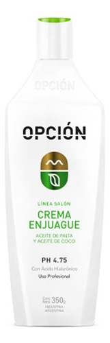 Acondicionador Aceite De Palta Y Coco Opción 350 Ml 