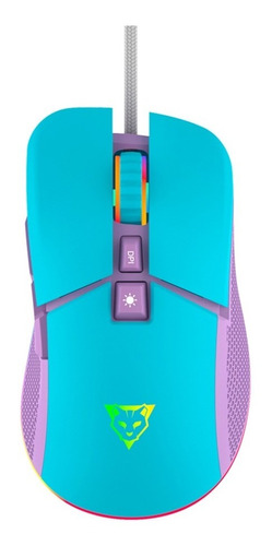 Mouse Gamer Rgb Ocelot Creators Ergonómico 7botones/7200dpi