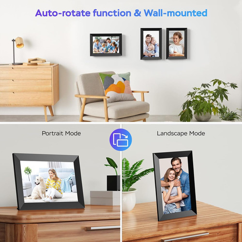 Marco Digital Uhale 10.1'' Wifi Con Pantalla Táctil, Hd Ips