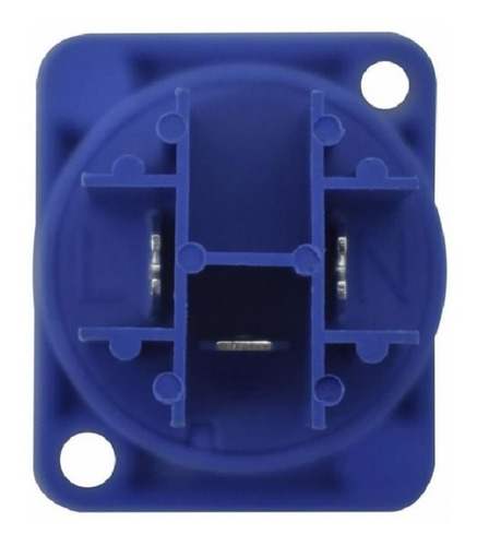 Imagen 3 de 6 de Conector Ficha Powercon Cable In Chasis - Roxtone Rac3mpi