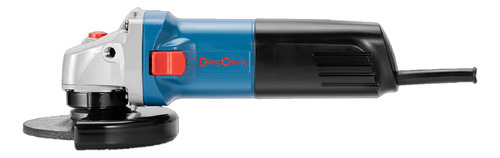 Mini Esmeriladora 4 1/2 710w 11800 Rpm Dongcheng Dsm02-115 Azul Acero 60 Hz
