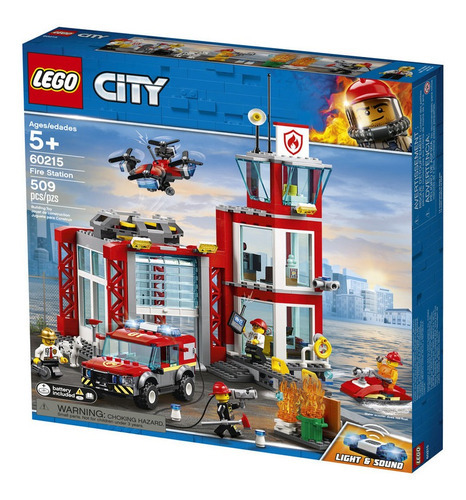 Lego City Estación De Bomberos 60215
