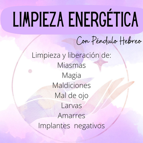 Sesión Limpieza Energética 