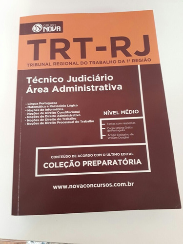 Concurso Trt-rj 2018