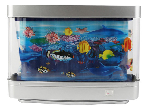 Lámpara De Ambiente Para Acuario, Decoración Del Mundo