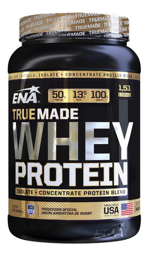 Imagen 1 de 10 de True Made Whey Protein Ena Suplementos Proteína 1,51 Lbs