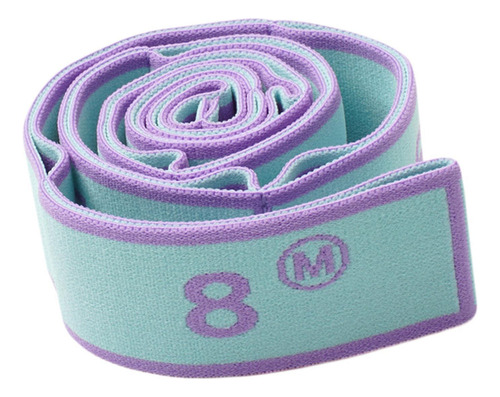 Correa Elástica Para Yoga Segmentada, Cinturón De Azul