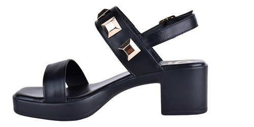 Imagen 3 de 4 de Sandalias Dama De Tacon, Moda, Casuales, Con Estoperoles