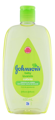 Colônia baby lavanda refrescante para bebês 400ml Johnson's