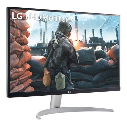 Imagen 2 de 5 de Monitor gamer LG 27UP600 LCD 27" blanco y negro 100V/240V