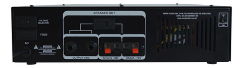 Cabeçote Autoamplificado Voxstorm 40 W Rms Psg 220 Usb Plus