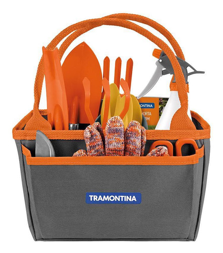 Kit De Jardinagem Com Bolsa De Lona 13 Peças - Tramontina