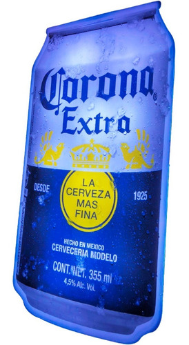 Caja De Luz Y Neón-cerveza Corona -70x36 Cm-anuncio Luminoso