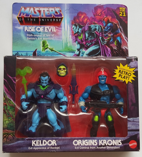 Masters Of The Universe Keldor Y Kronis 2 Pack Exclusivo Usa